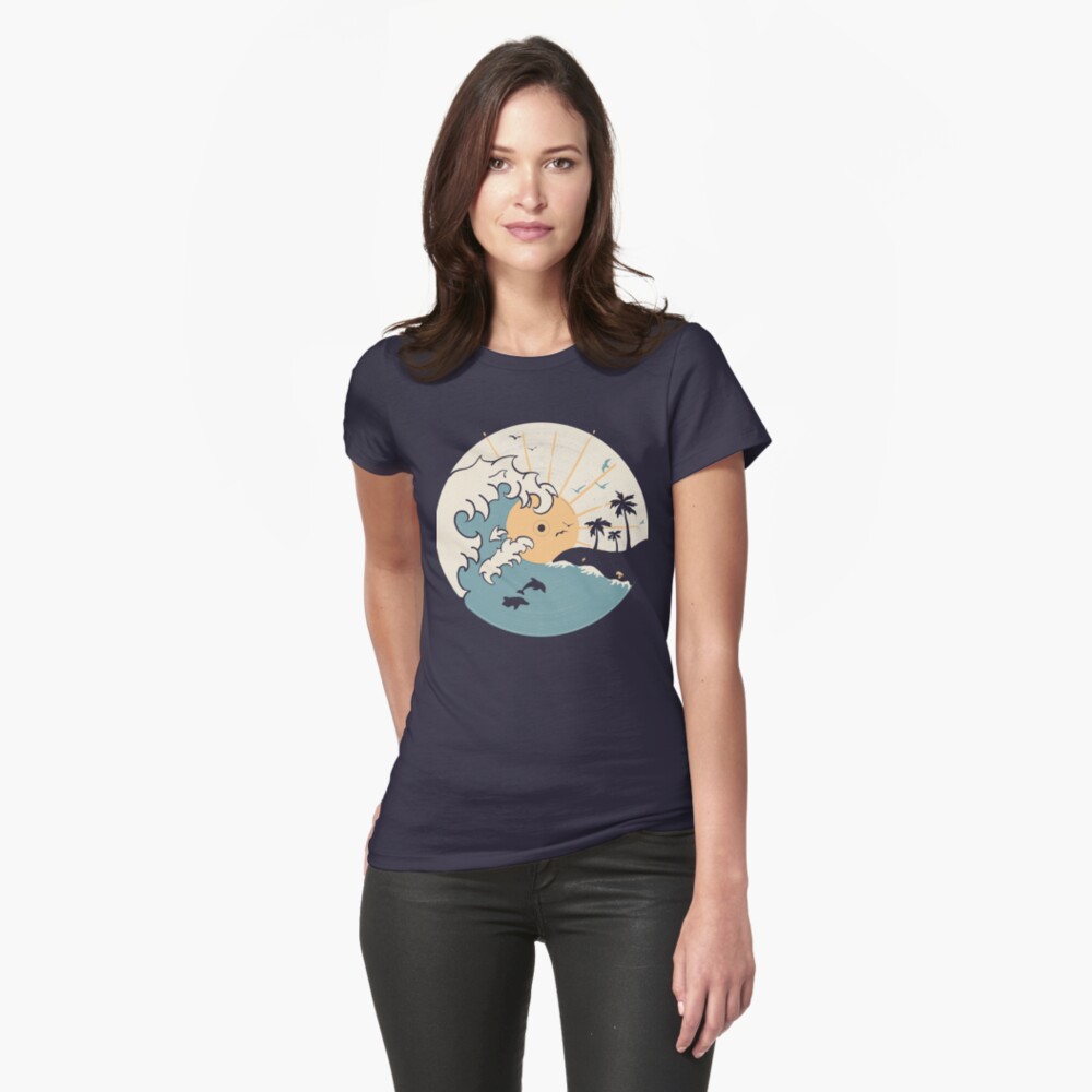 Item preview, Fitted T-Shirt designed and sold by ndtank.