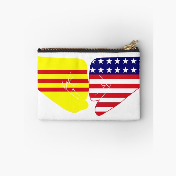 Item preview, South Vietnam & USA Fist Bump Patriot Flag Series designed and sold by Carbon-Fibre Media.