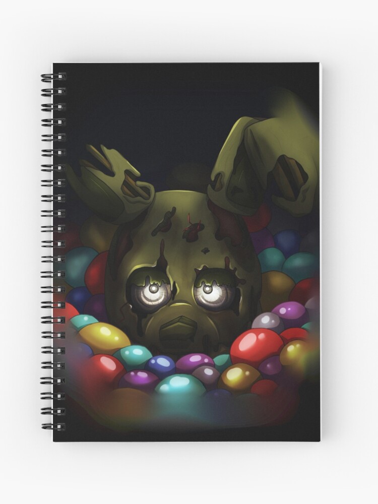 Into the Pit but it's Springtrap REMASTERED Art Print for Sale by