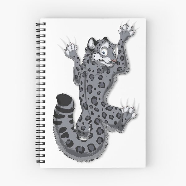 Item preview, Clinging Snow Leopard designed and sold by Idess.