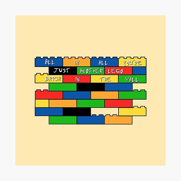 Brick in the wall Photographic Print