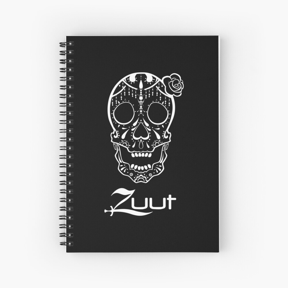 Zuut - Sugar Skull Spiral Notebook
