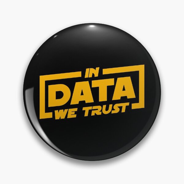 Item preview, In Data We Trust - Data Scientist Gift designed and sold by yeoys.
