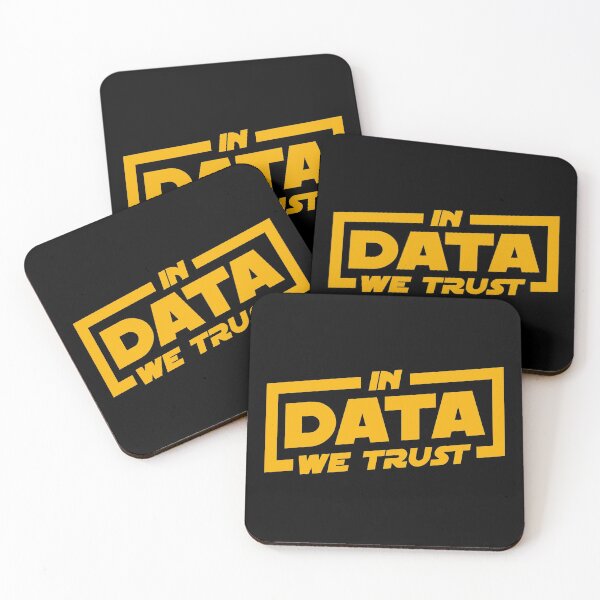 Item preview, In Data We Trust - Data Scientist Gift designed and sold by yeoys.