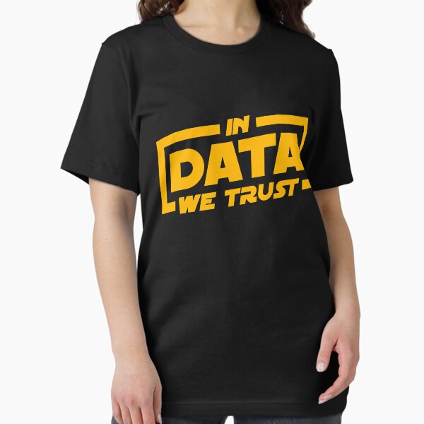 Artikel-Vorschau von In Data We Trust - Data Scientist Gift, designt und verkauft von yeoys.