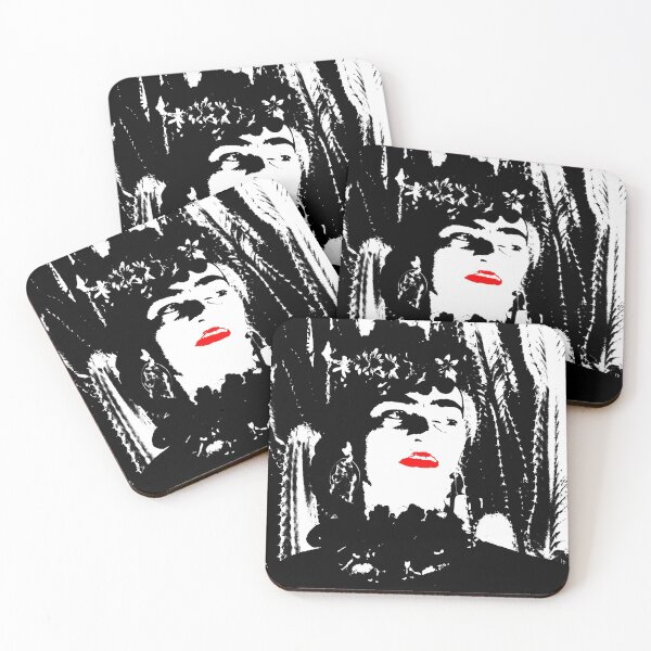 Item preview, Freeda my Frida Black and White Art designed and sold by azimaplace.