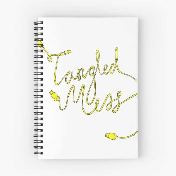 Item preview, Tangled Mess Yellow designed and sold by lukeharding.