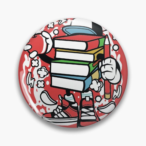 Item preview, Books Cartoon Character - Fun T-shirt for book lovers, a great gift for those a little crazy about Reading! designed and sold by Nickelparis.