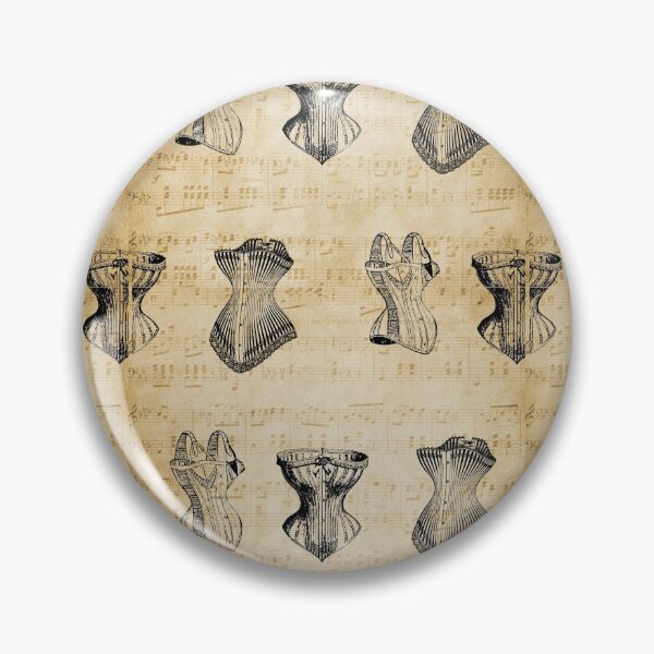 Item preview, Vintage Victorian Corset Pattern with Sheet Music designed and sold by RosalieReeves.