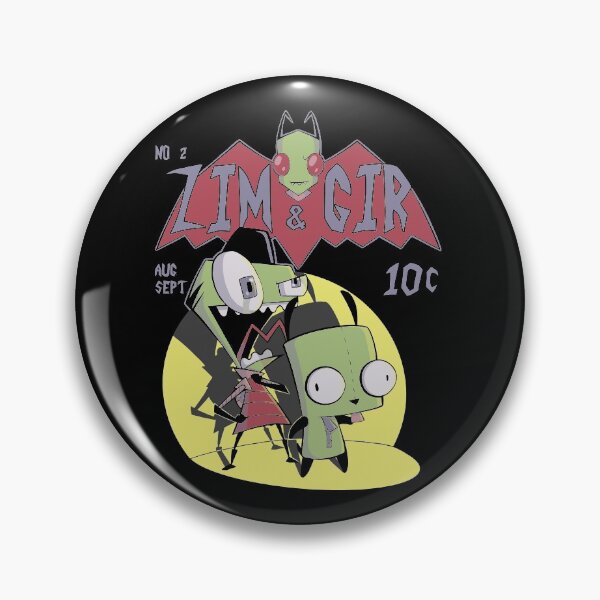 Item preview, Zim and Gir designed and sold by xMorfina.