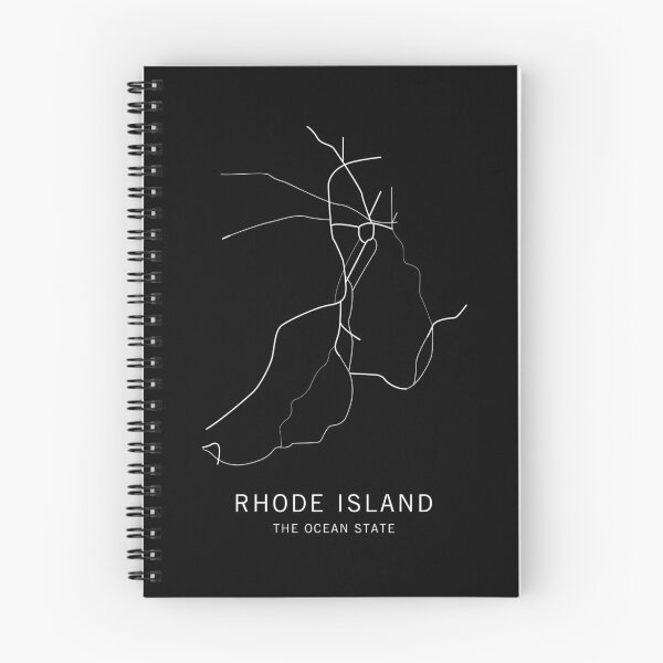 Item preview, Rhode Island State Road Map designed and sold by clarkstpress.