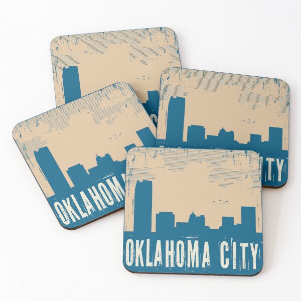 Item preview, Oklahoma City skyline designed and sold by studio838.