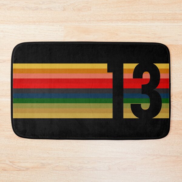 Item preview, 13 Doctor Rainbow Stripe Cosplay Costume Shirt designed and sold by fishbiscuit.