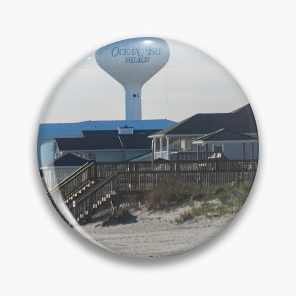 Item preview, Ocean Isle Beach Water Tower designed and sold by KensLensDesigns.