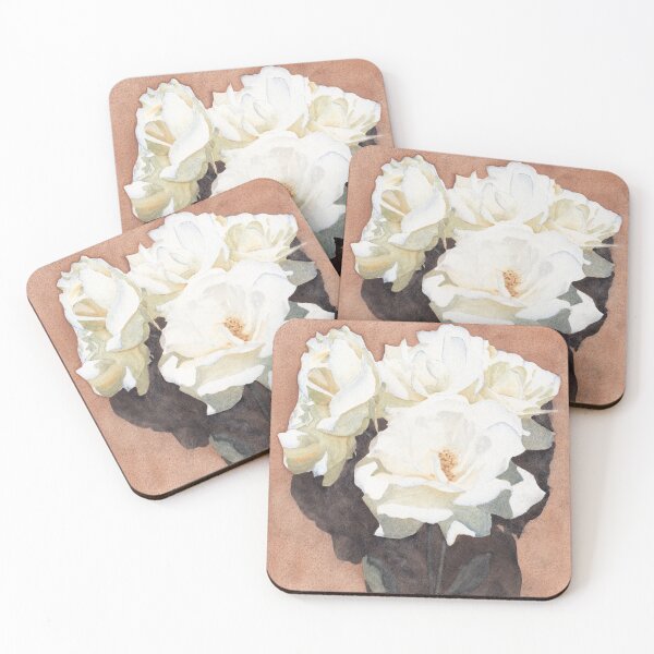 Aperçu de l'œuvre White Roses créée et vendue par Ken Powers.