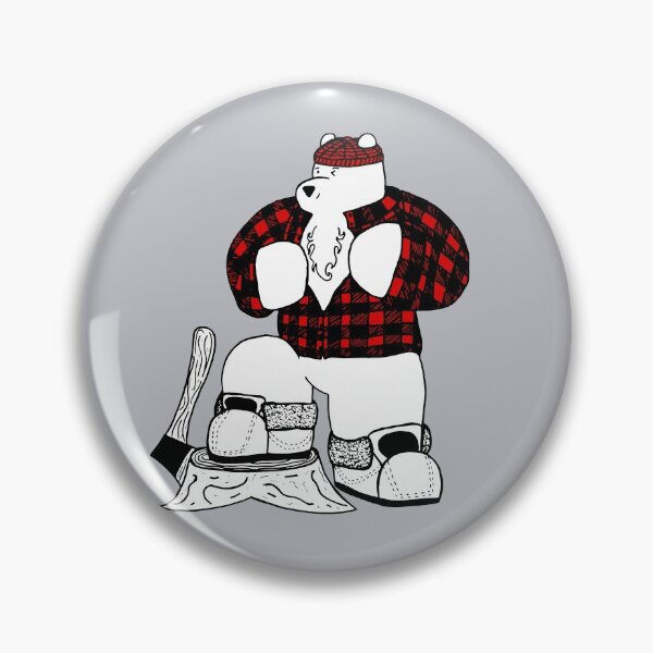 Item preview, Lumberjack Bear designed and sold by BearlyGoin.