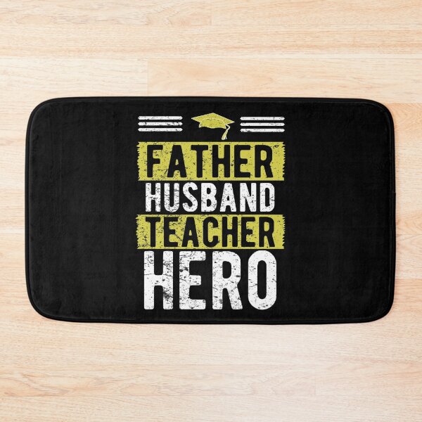 Item preview, Father Husband Teacher Hero t shirt designed and sold by Dan66.