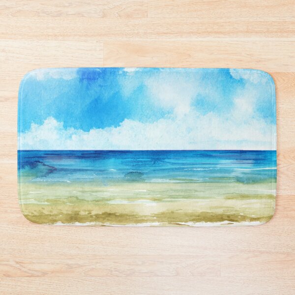 Item preview, Escape - watercolor seascape designed and sold by Makanahele.