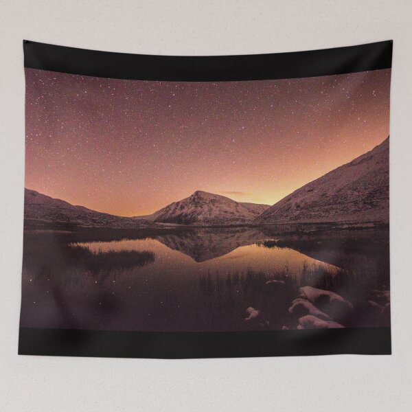 Item preview, Cwm Idwal under the night sky (Landscape) designed and sold by DafyddEm.