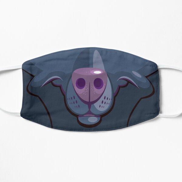 Smile Like A Black Labrador Flat Mask