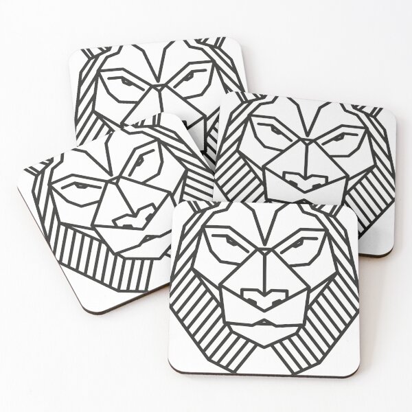 Item preview, lion black outline designed and sold by el3zab.