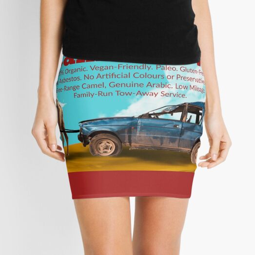 Let's Go Camel-Toe Mini Skirt for Sale by crunchapparelau