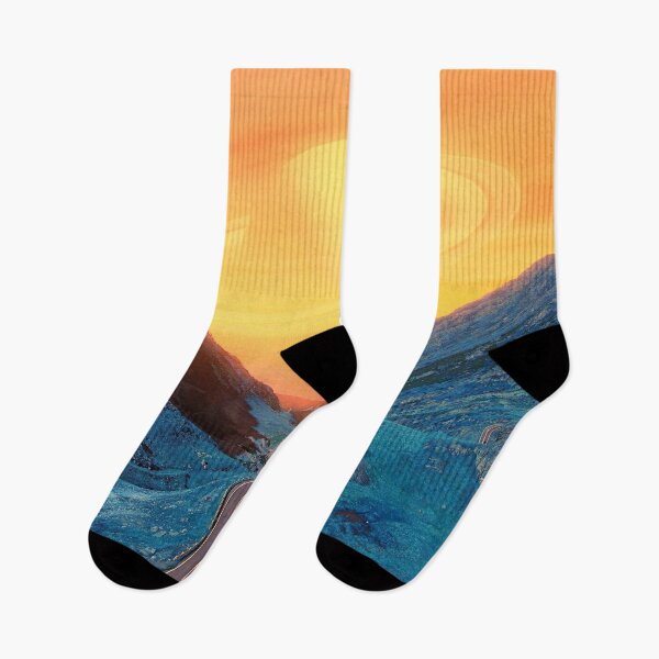 Item preview, Blue Mountain with Yellow Sky designed and sold by Taudalpoi.