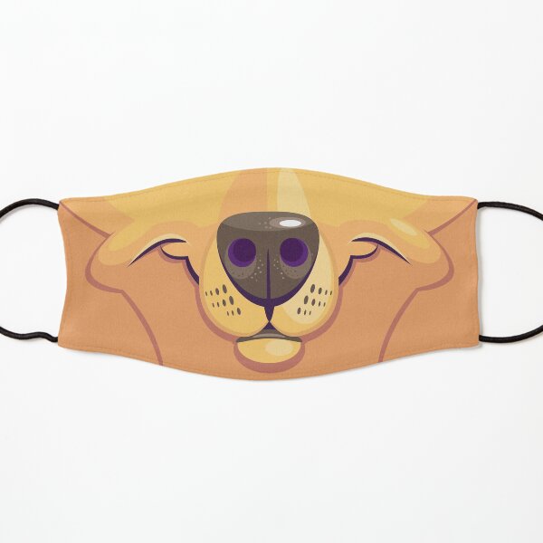 Smile Like A Yellow Labrador Kids Mask