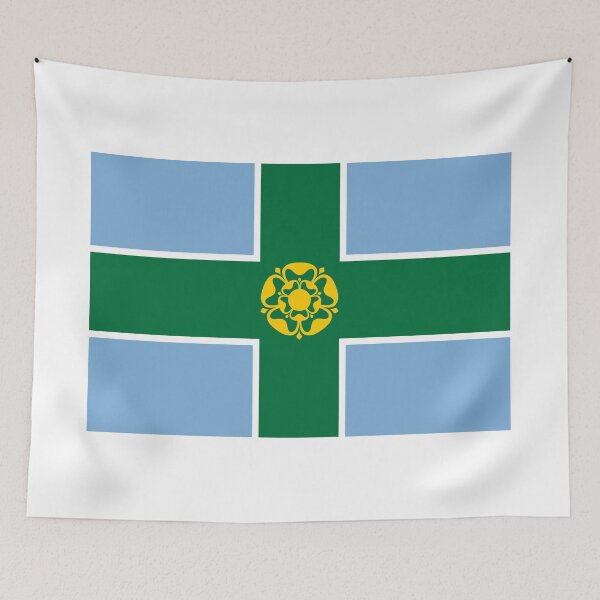 Artikelvorschau, Derbyshire Flagge entworfen und verkauft von tony4urban.