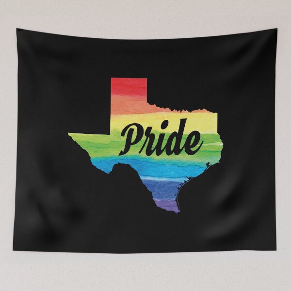 Item preview, Gay Pride Flag Texas LGBT Month Lesbian Bisexual designed and sold by Tee Kaboom!.