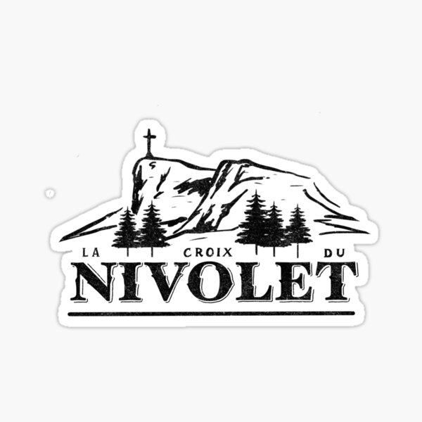 La Croix du Nivolet Sticker
