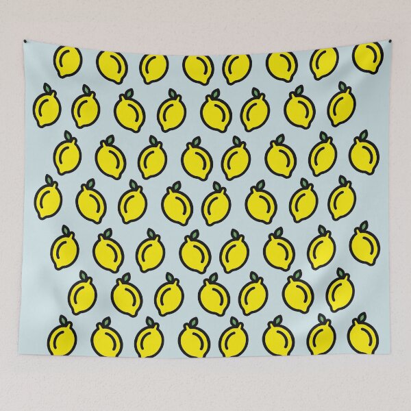 Item preview, LEMON - LEMON LOVER - MINIMALIST FACE MASK - COVID 19 designed and sold by Tropical Blood.