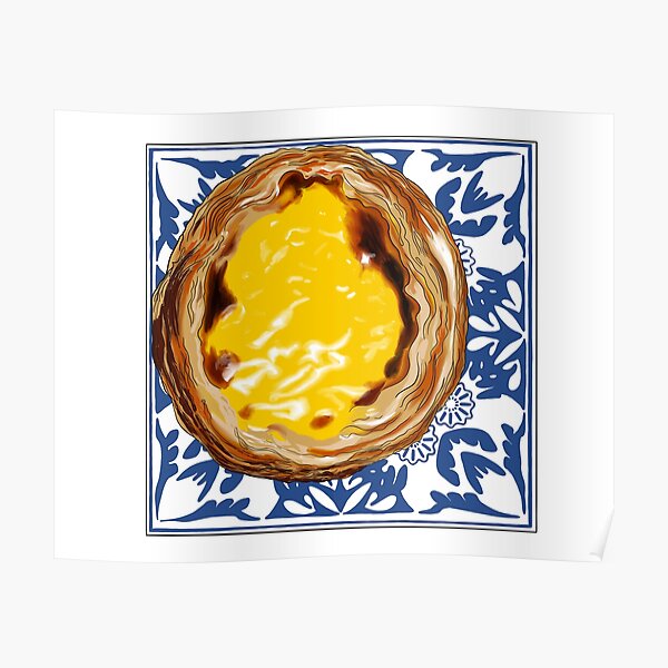 Pastel de nata Poster