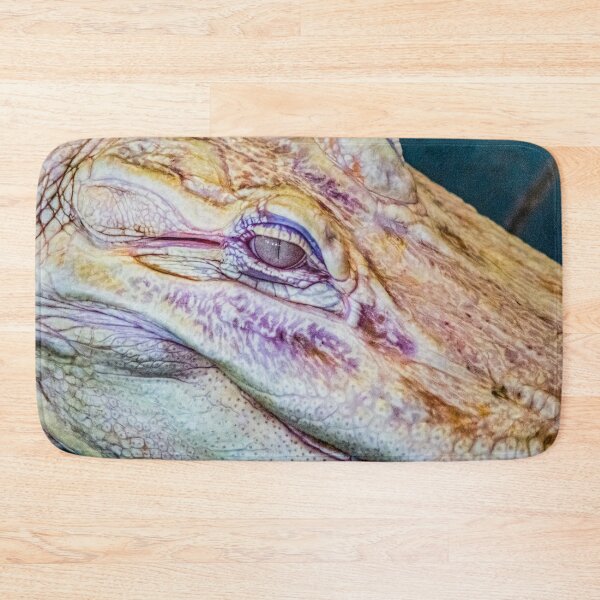 Item preview, Face of a albino alligator designed and sold by KensLensDesigns.