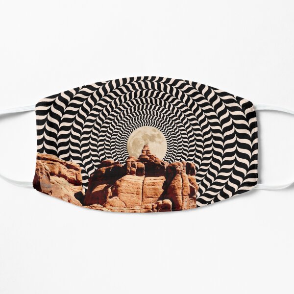 Illusionary Road Trip Flat Mask