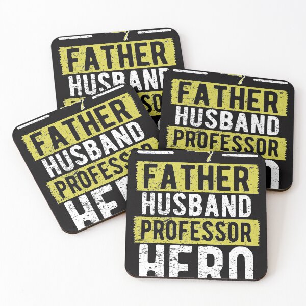 Item preview, Father Husband Professor Hero t Shirt designed and sold by Dan66.