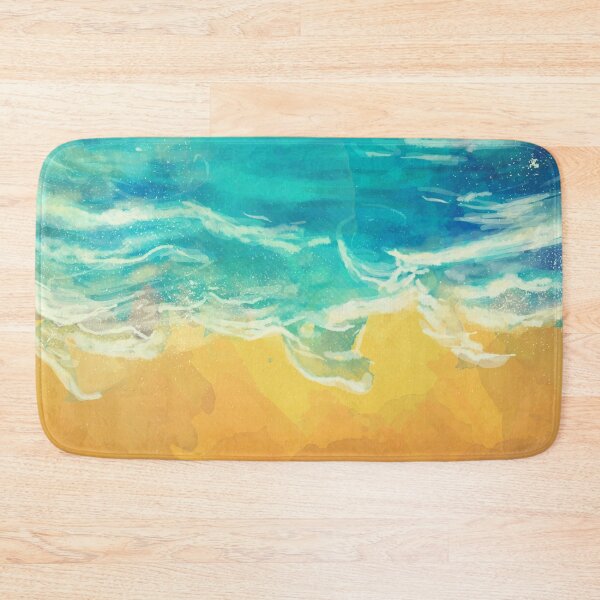 Item preview, Watercolor shoreline scene designed and sold by Makanahele.