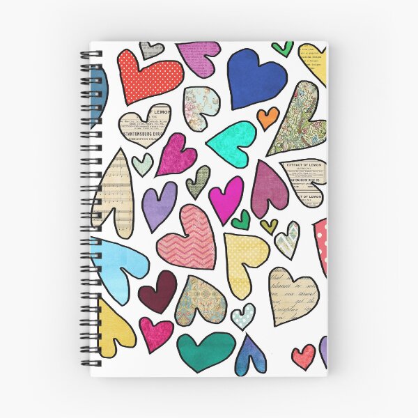 Item preview, A World of Hearts 2 - Bright, Whimsical and Colorful Heart Artwork designed and sold by traciwithani.