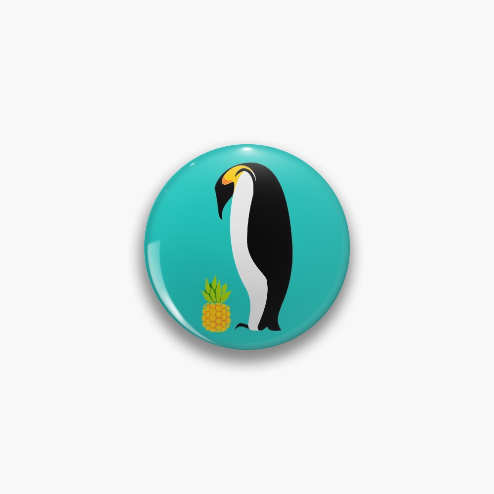 Confused Penguin Pin