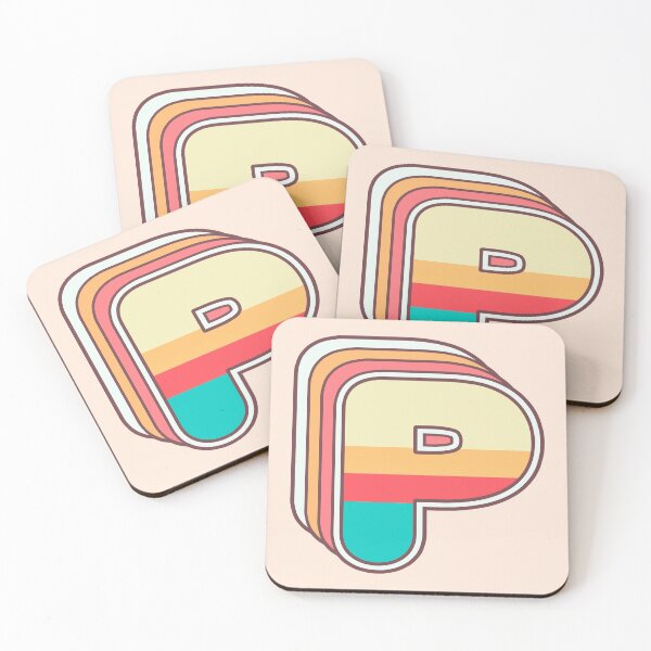 Item preview, Retro P designed and sold by OkihanaShop.