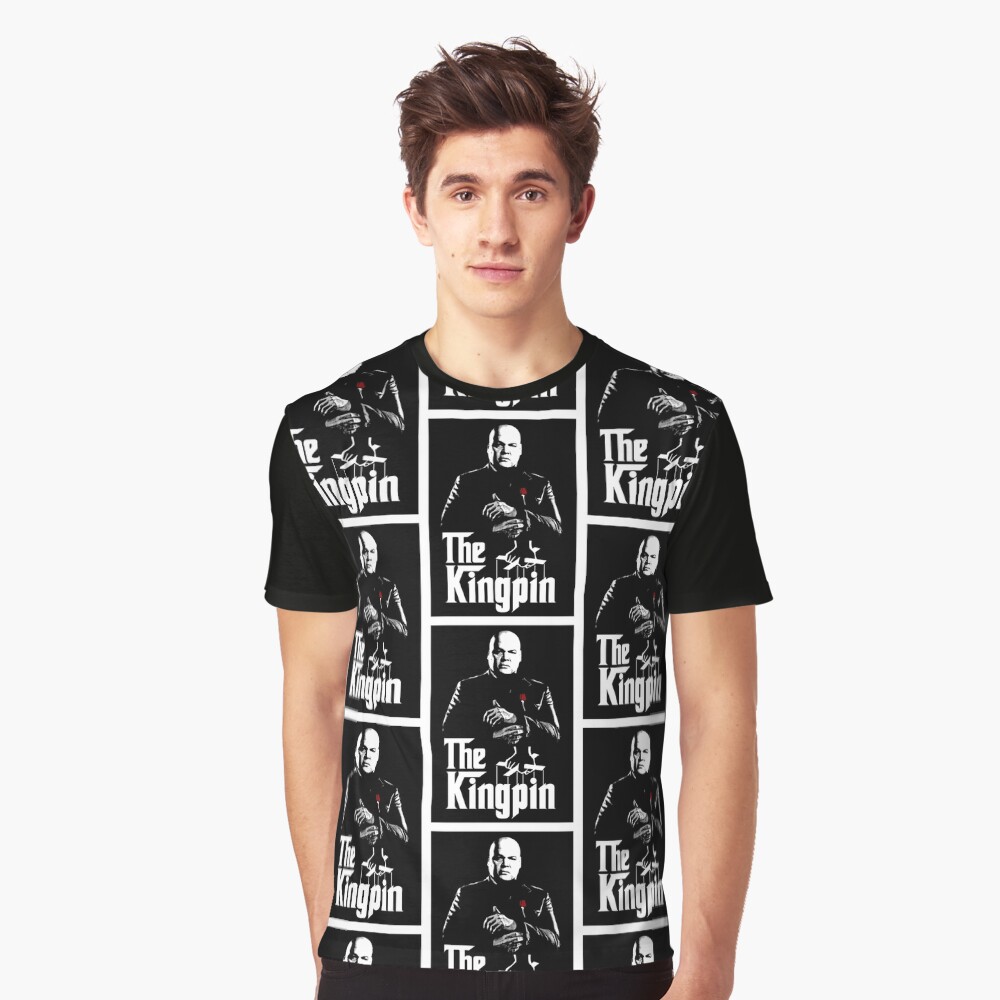 "kingpin" Tshirt for Sale by athelstan Redbubble daredevil graphic