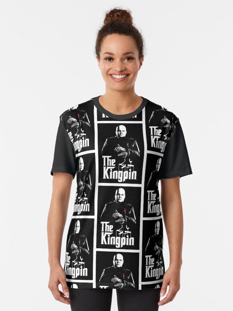 "kingpin" Tshirt for Sale by athelstan Redbubble daredevil graphic