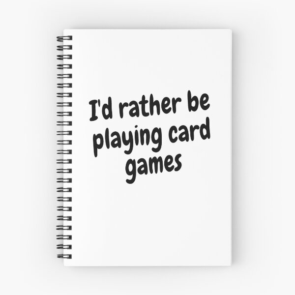 Item preview, I'd rather be playing card games designed and sold by Darksun427.