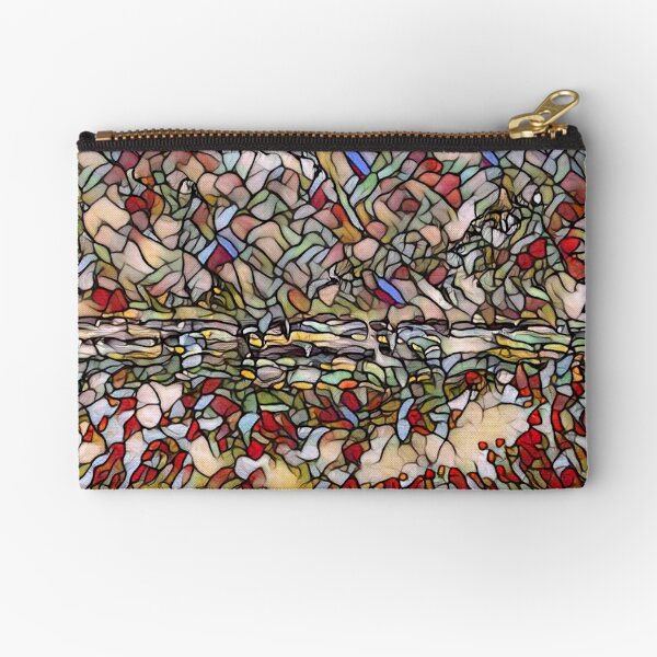 Holiday Dreaming 27 designed and created by (c) Janet Watson Art Zipper Pouch