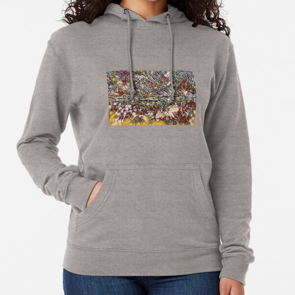 Holiday Dreaming 27 designed and created by (c) Janet Watson Art Lightweight Hoodie
