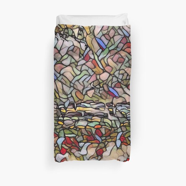 Holiday Dreaming 27 designed and created by (c) Janet Watson Art Duvet Cover