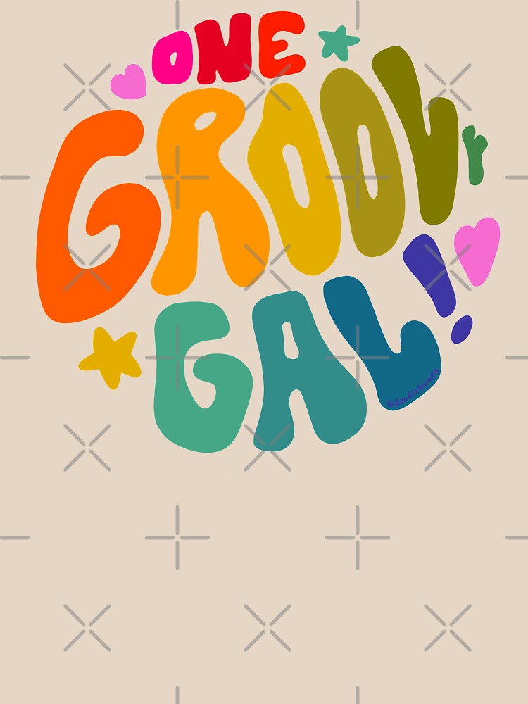 One Groovy Gal by doodlebymeg