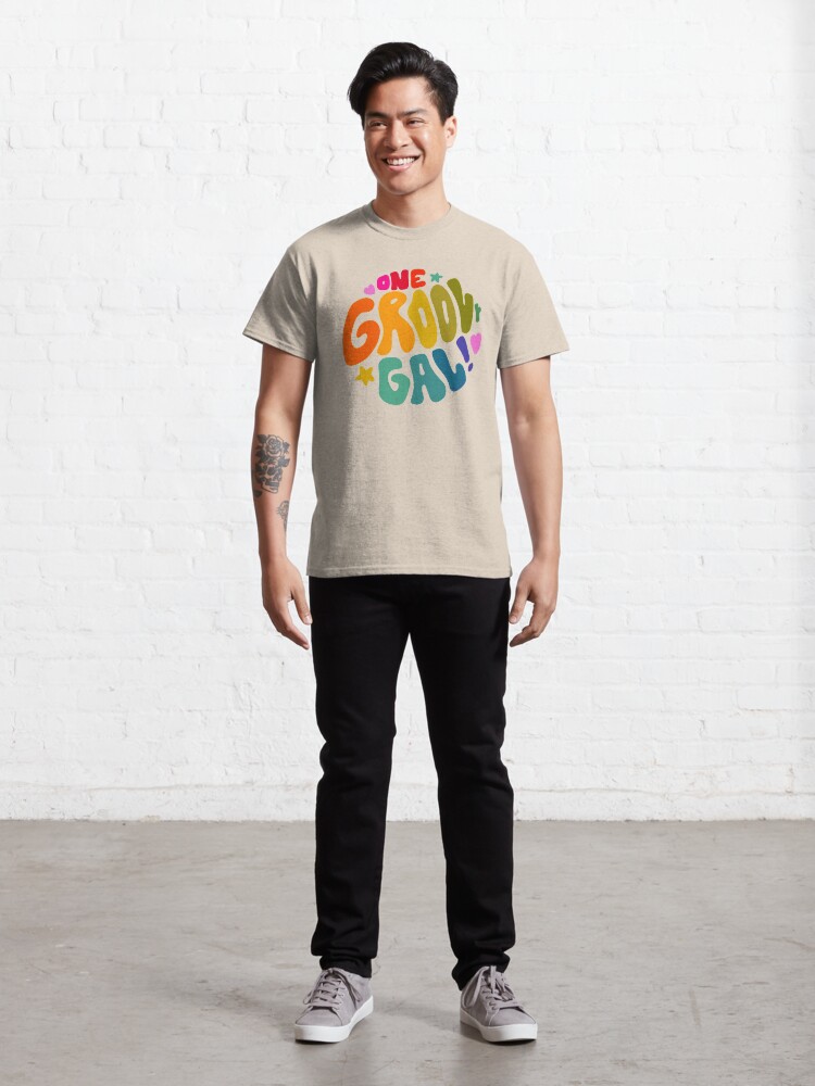 Alternate view of One Groovy Gal Classic T-Shirt