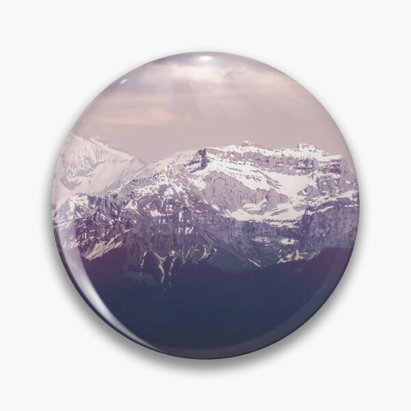 Item preview, Mont blanc massif mountain in Alps by overcast dark sky designed and sold by Grégory DUBUS.