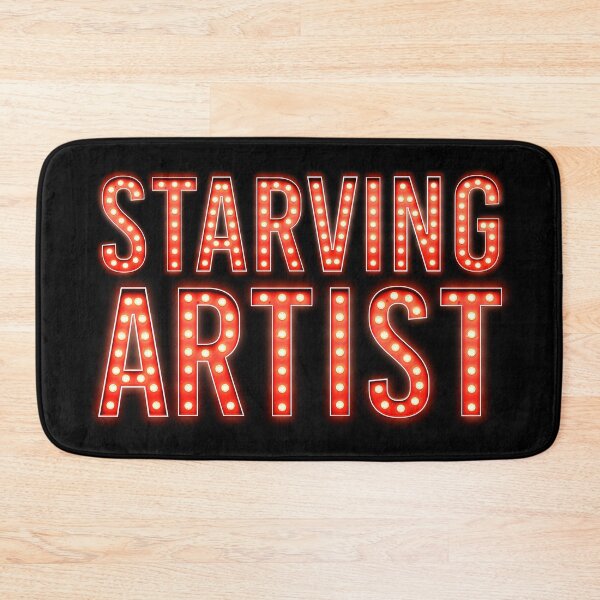 Item preview, Starving Artist in Lights designed and sold by drawbey.